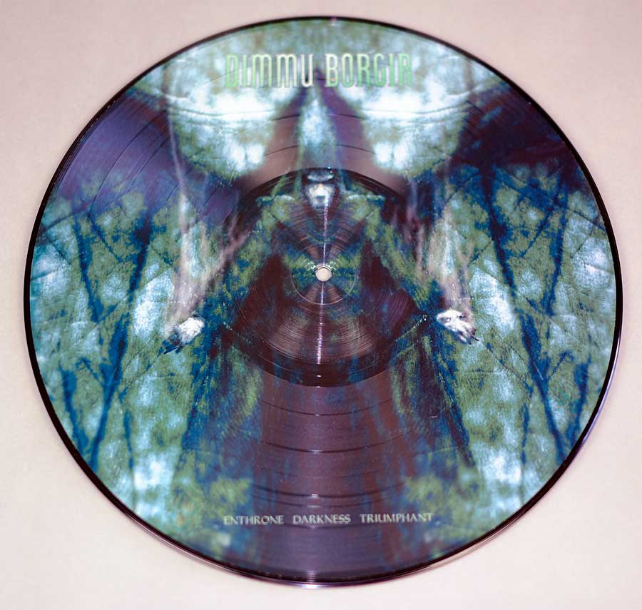 DIMMU BORGIR - Enthrone Darkness Triumphant 12" Picture Disc PD Vinyl
 vinyl lp record 