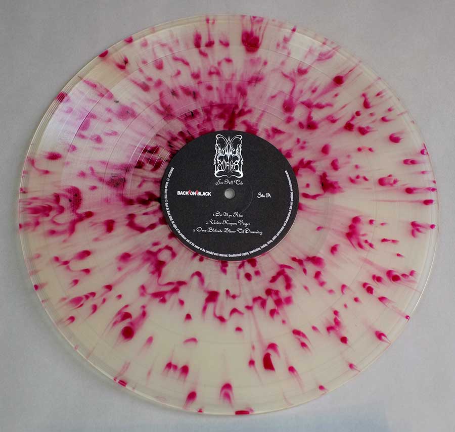 DIMMU BORGIR - For All Tid Colour Violet Splatter Vinyl 2LP BONUS TRACKS 12" VINYL
 vinyl lp record 