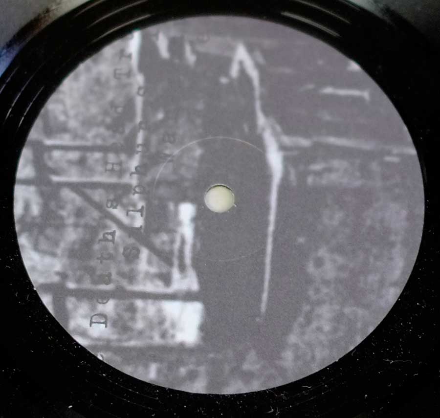 Side Three Close up of record's label MARDUK - Warschau Poster Gatefold Cover 12" 2LP VINYL Album
