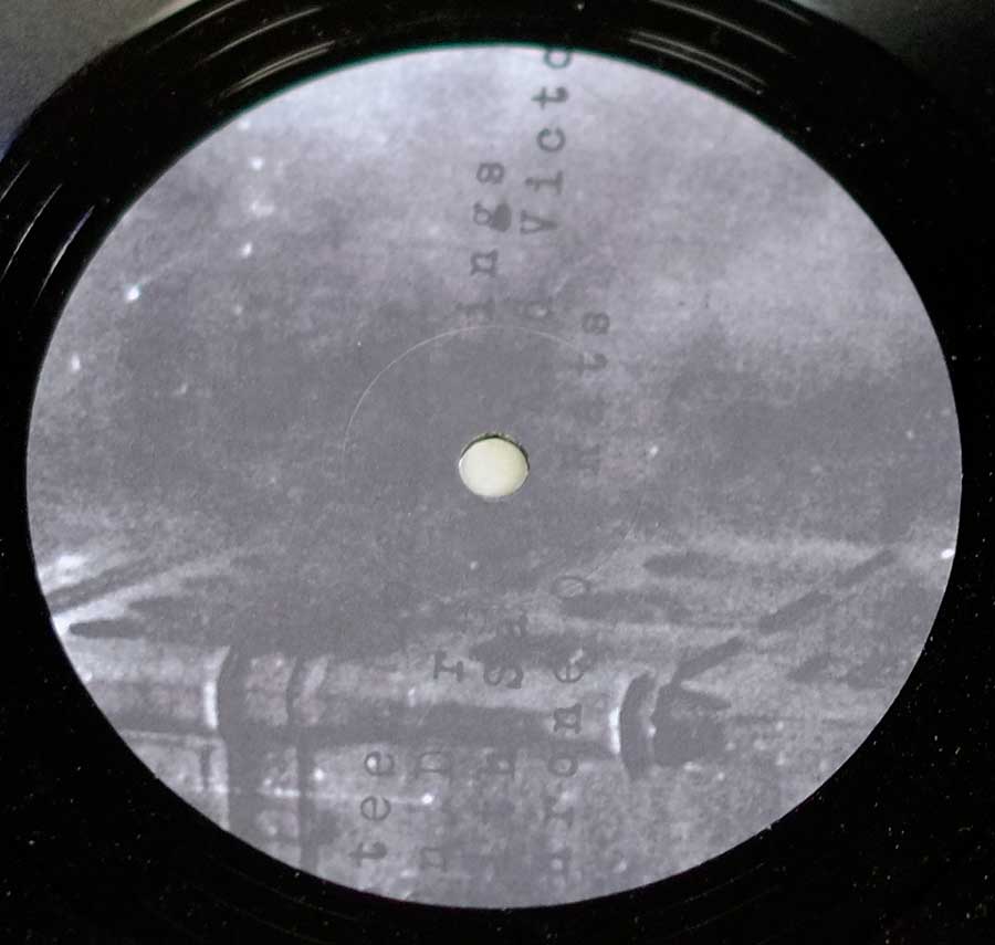 Side Four Close up of record's label MARDUK - Warschau Poster Gatefold Cover 12" 2LP VINYL Album

