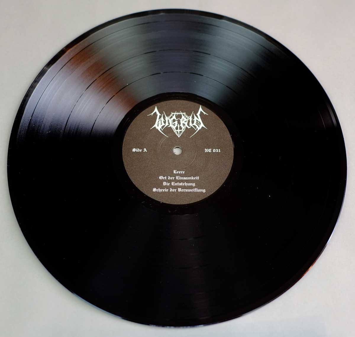 Photo of "WIGRID - Hoffnungstod" 12" LP Record - Side One: