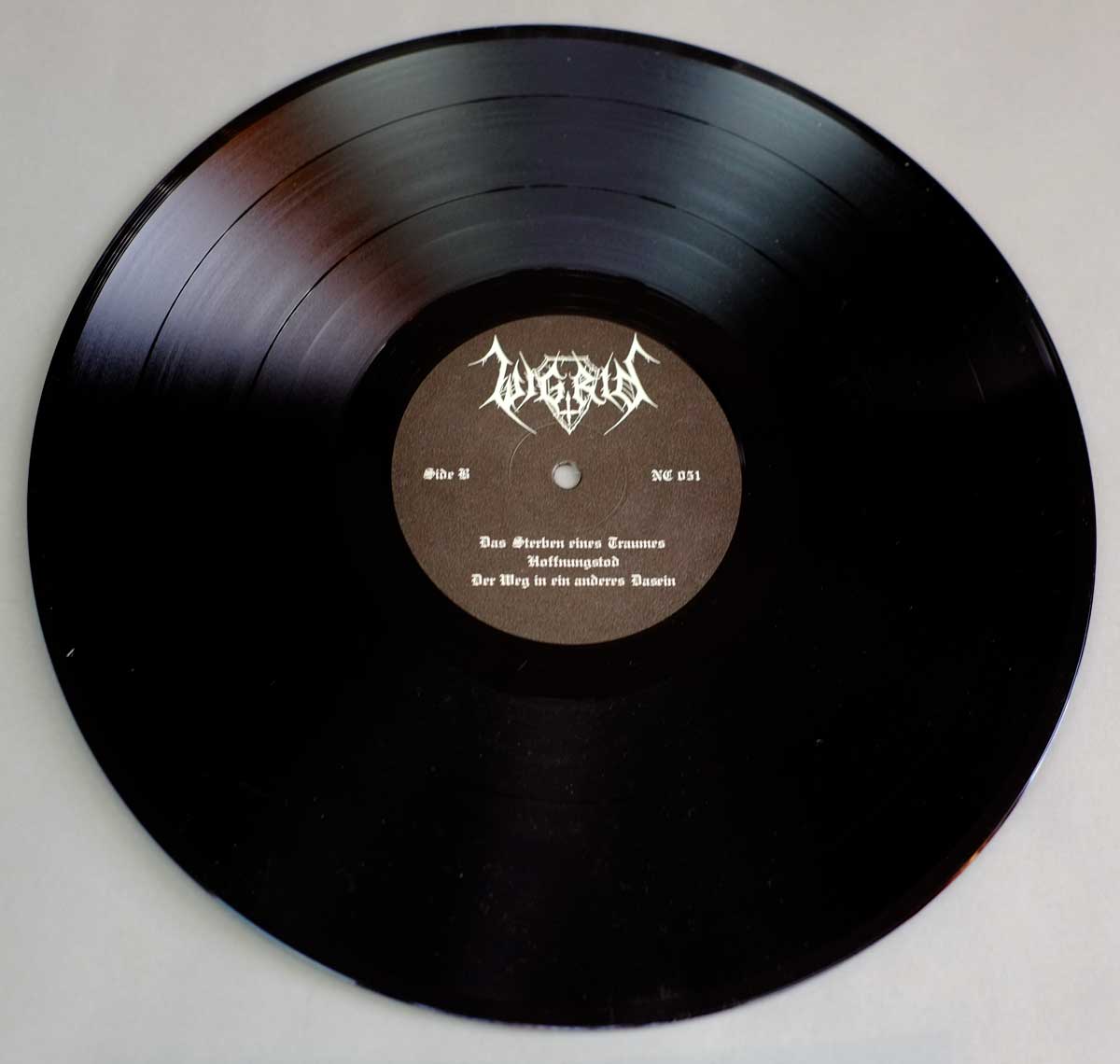 Photo of "WIGRID - Hoffnungstod" 12" LP Record - Side Two: