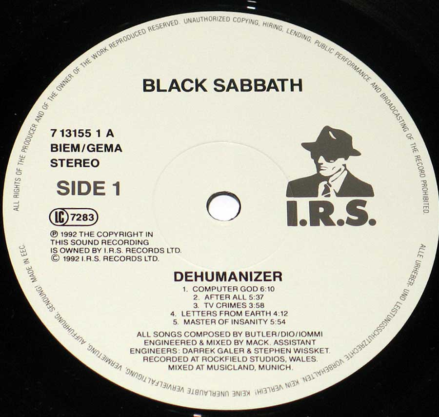 High Resolution Photo black sabbath dehumanizer 