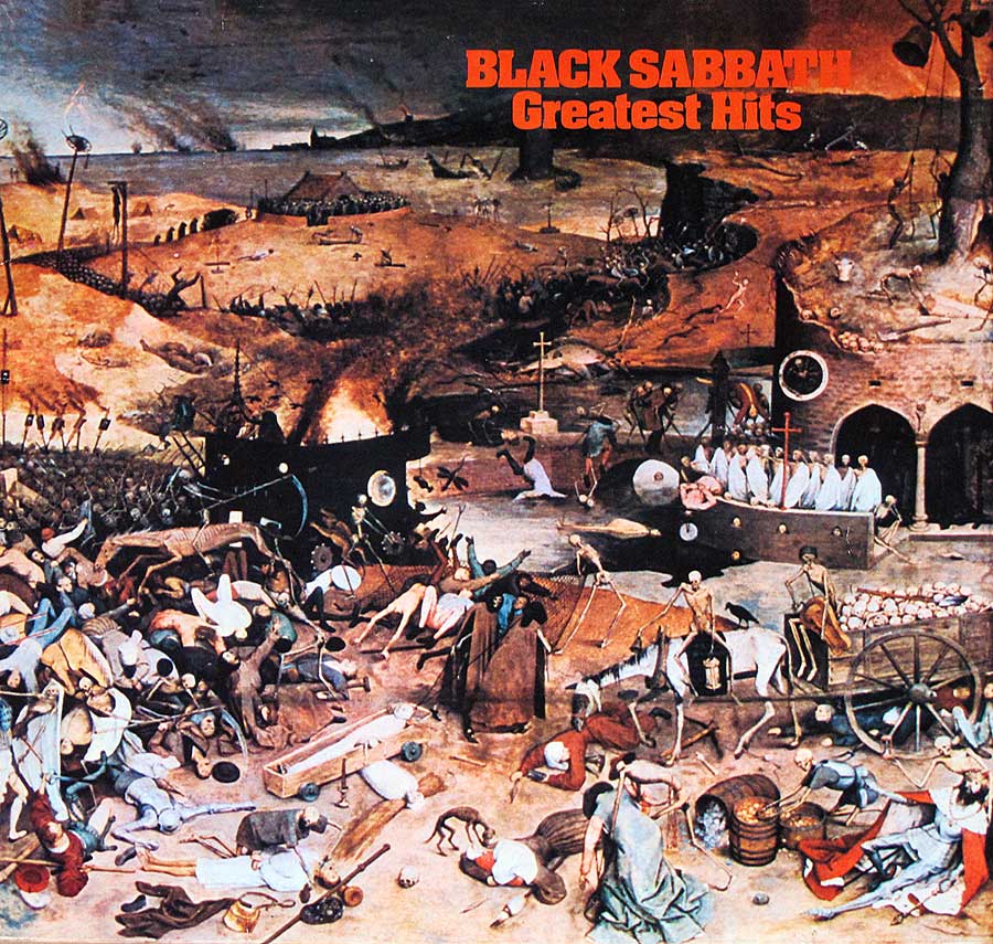 black sabbath greatest hits album cover