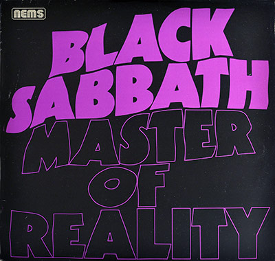 Thumbnail Of  BLACK SABBATH - Master of Reality album front cover