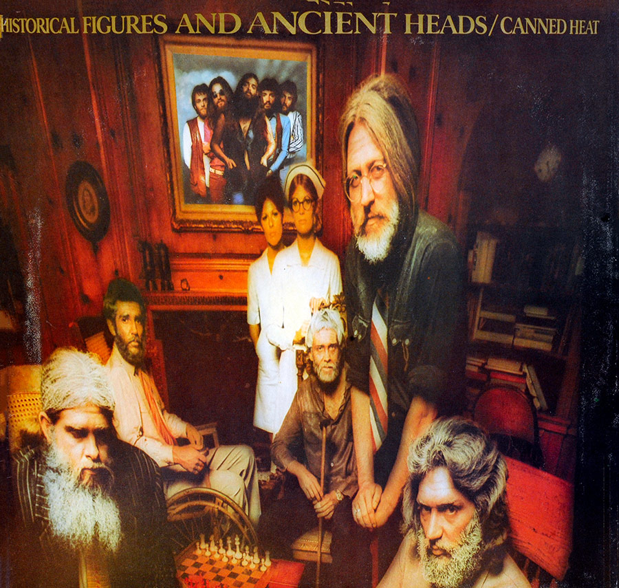 CANNED HEAT - Historical Figures And Ancient Heads Gatefold 12" Vinyl LP Album  front cover https://vinyl-records.nl