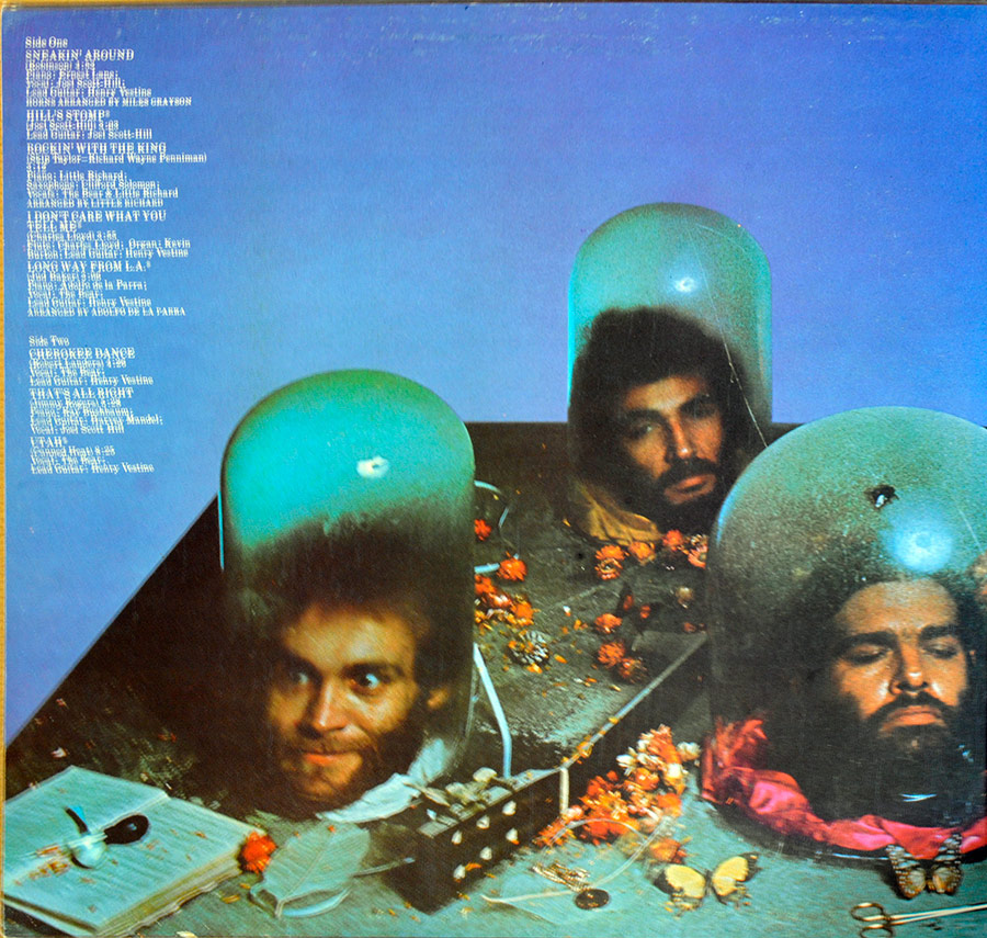 CANNED HEAT - Historical Figures And Ancient Heads Gatefold 12" Vinyl LP Album  inner gatefold cover