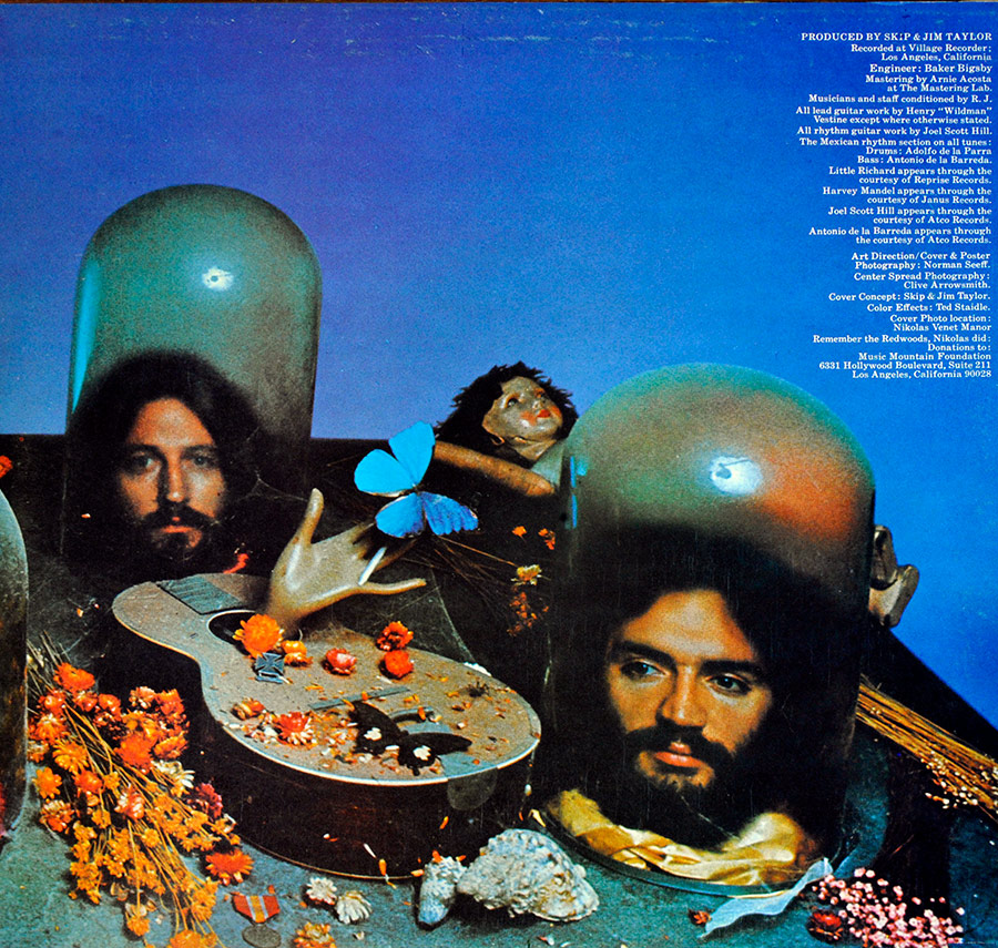 CANNED HEAT - Historical Figures And Ancient Heads Gatefold 12" Vinyl LP Album  inner gatefold cover