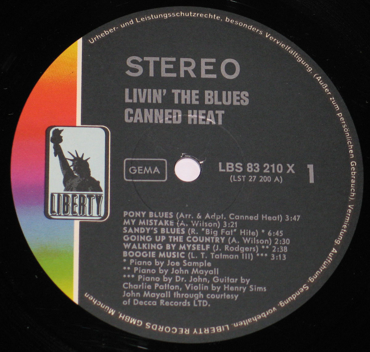High Resolution Photo #14Canned Heat Livin' the Blues