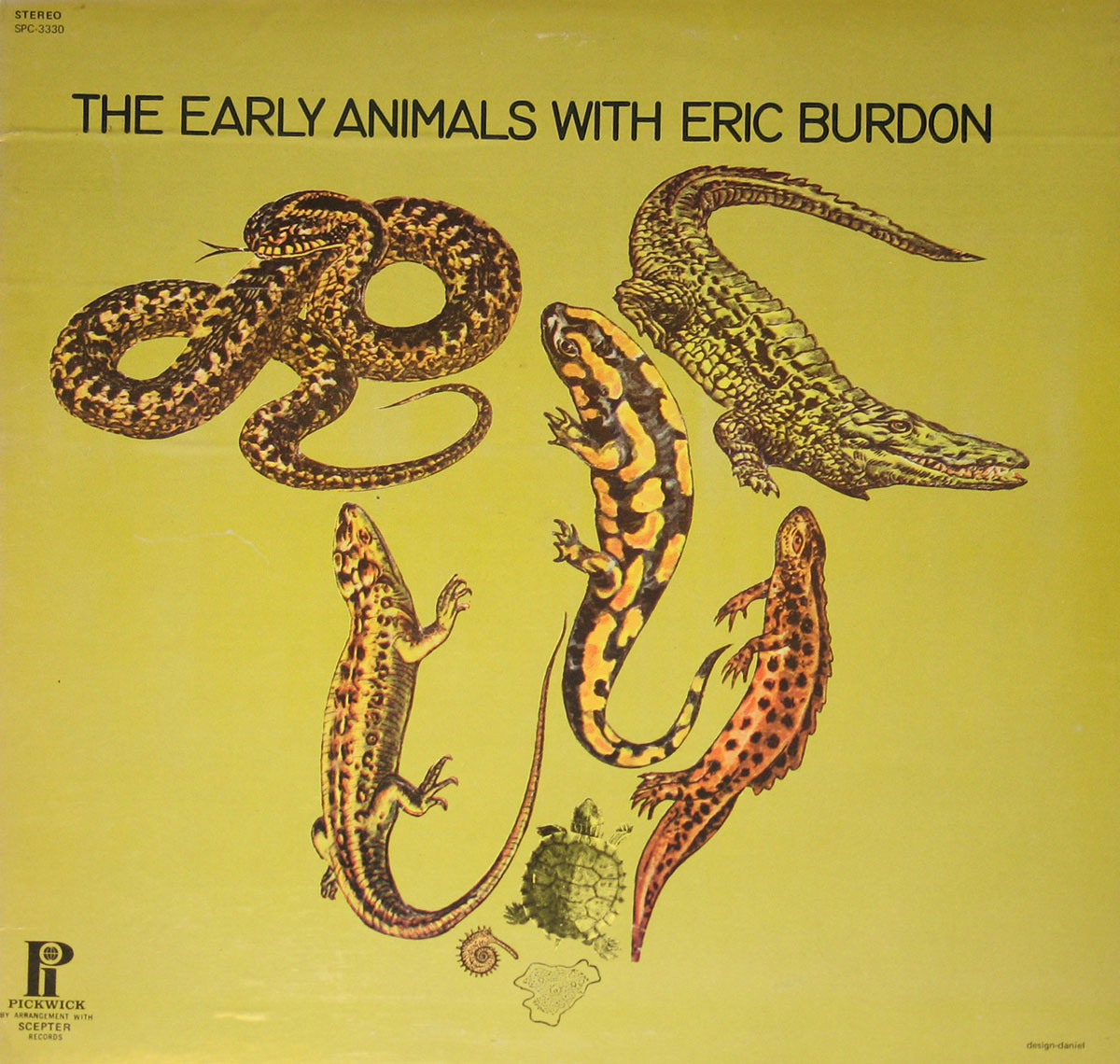 High Resolution Photo Early Animals with Eric Burdon 