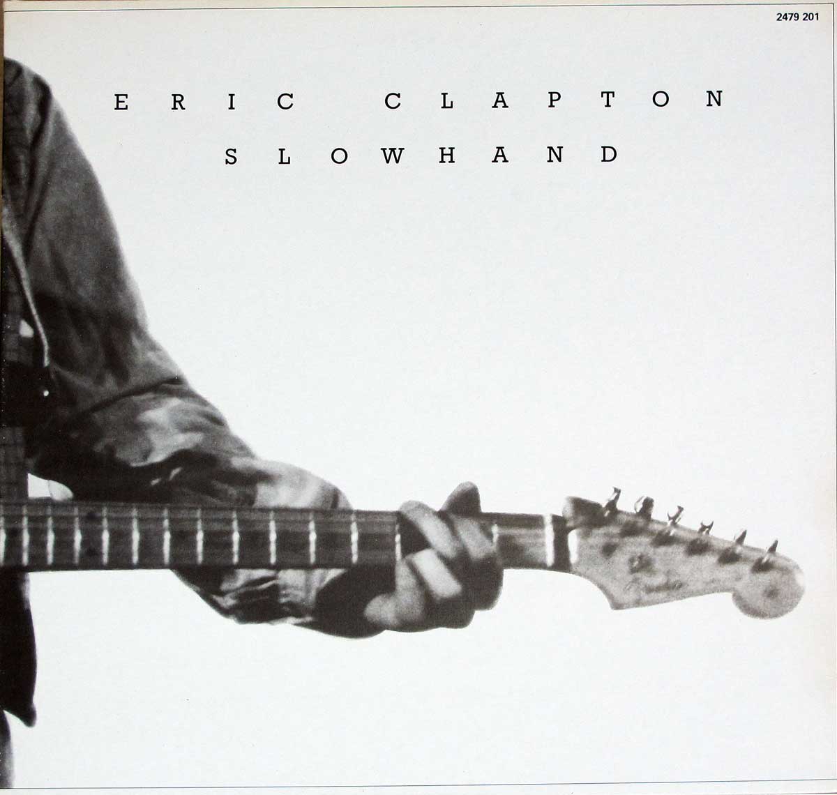 large album front cover photo of: ERIC CLAPTON  SLOWHAND 