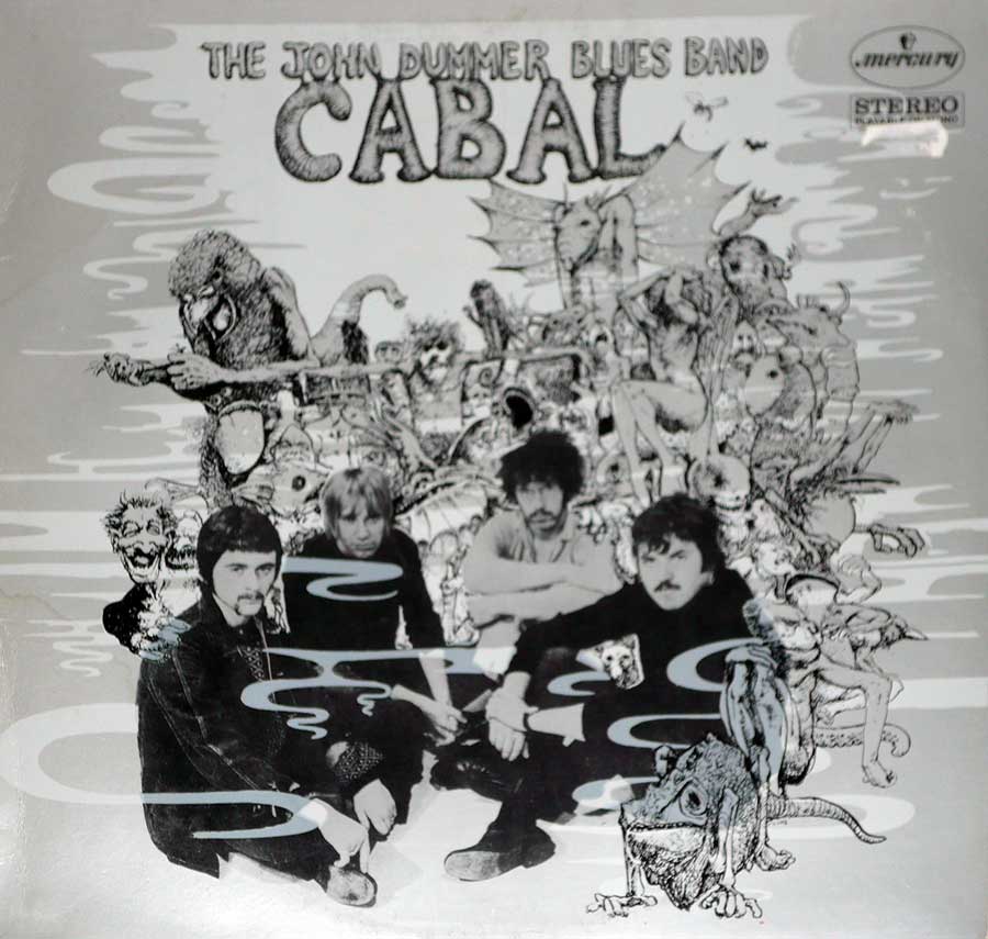 THE JOHN DUMMER BLUES BAND - Cabal 12" Vinyl LP Album front cover https://vinyl-records.nl