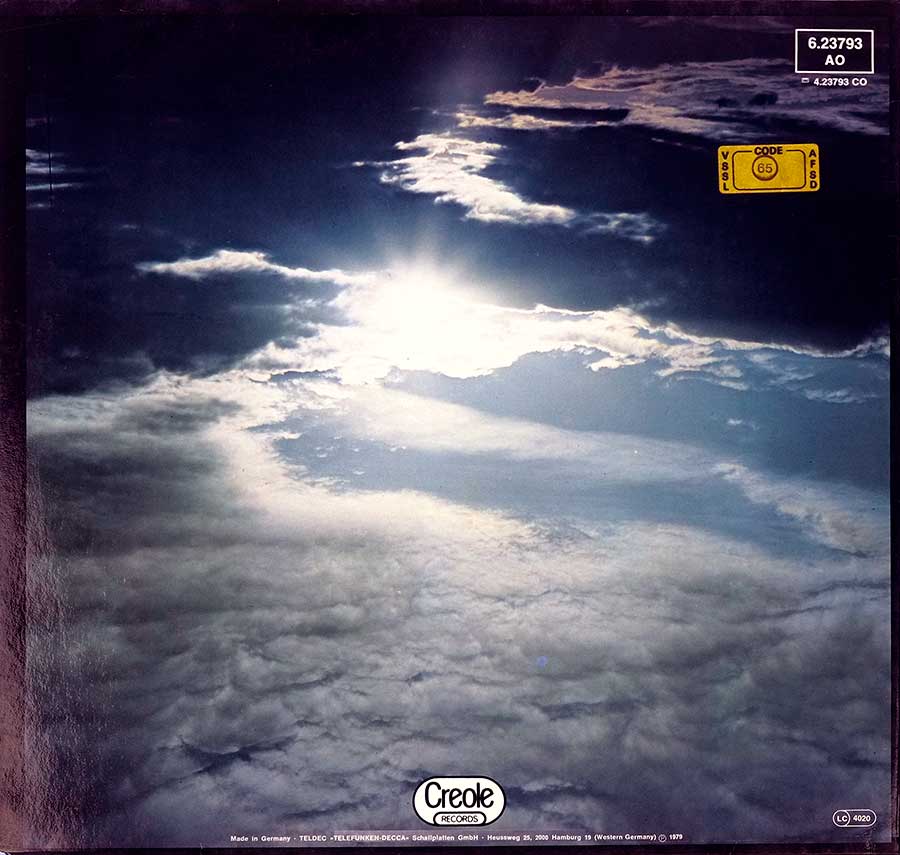 PETER GREEN – In The Skies (ex-Fleetwood Mac) 12" Vinyl LP Album  back cover