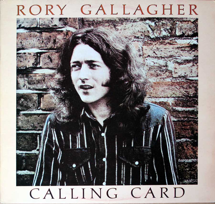 RORY GALLAGHER Calling Card UK England Release 12" LP VINYL ALBUM album front cover