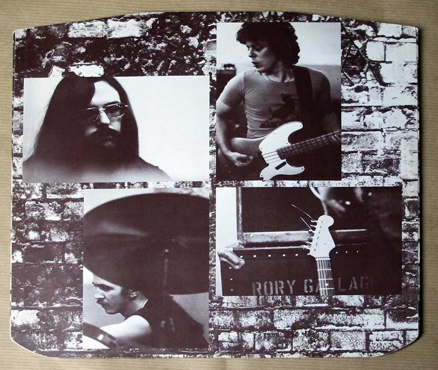 RORY GALLAGHER Calling Card UK England Release 12" LP VINYL ALBUM inner gatefold cover