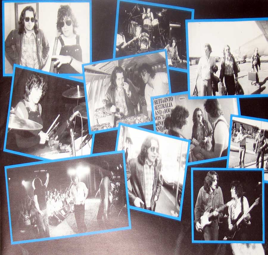 RORY GALLAGHER Stage Struck Recorded Live 12" Vinyl LP Album custom inner sleeve