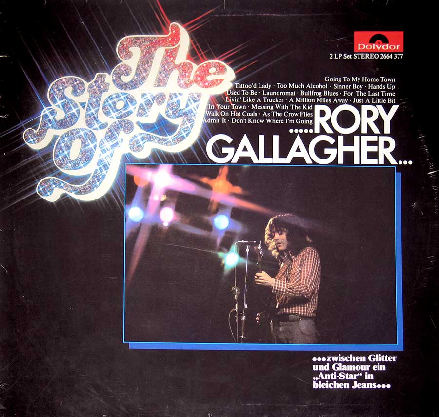 RORY GALLAGHER - The Story of Rory Gallagher 12" VINYL LP ALBUM album front cover