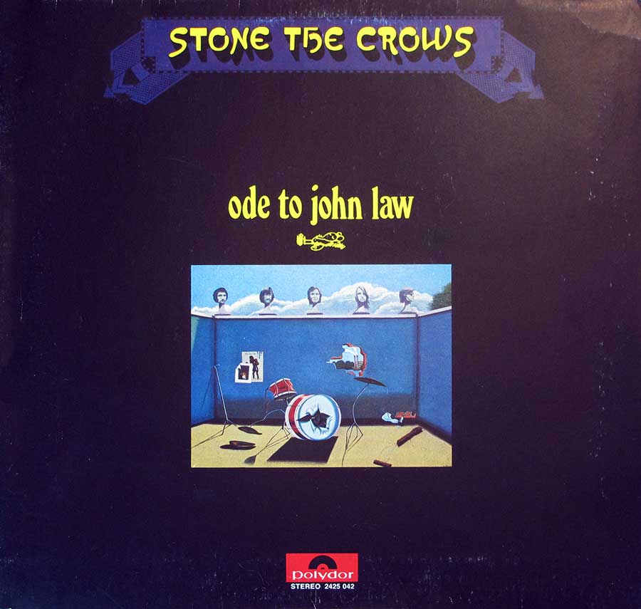 Front Cover Photo Of STONE THE CROWS - Ode to John Law / Gatefold