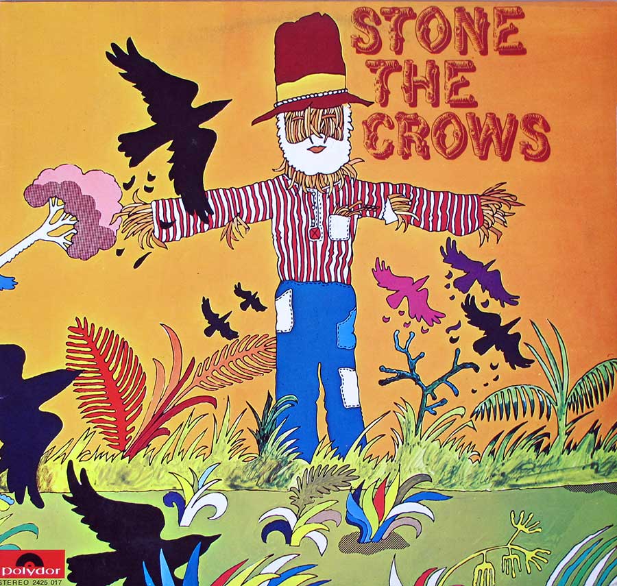 Front Cover Photo Of STONE THE CROWS  - Self-Titled Gatefold Album Cover