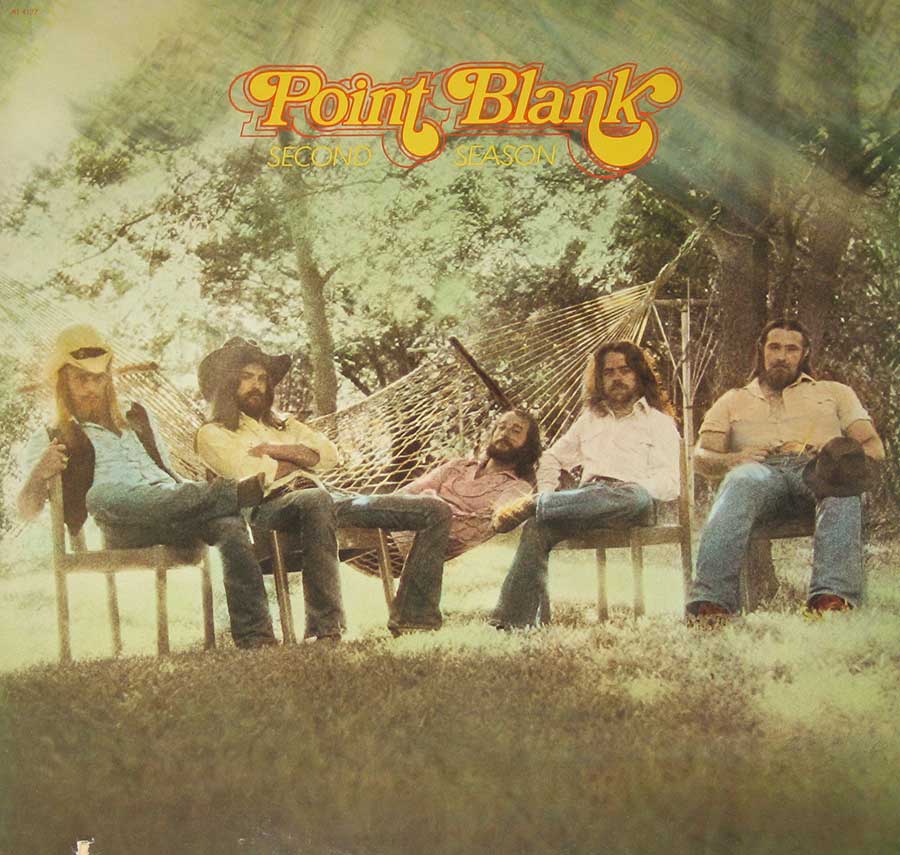 Front Cover Photo Of POINT BLANK - Second Season 12" Vinyl LP Album