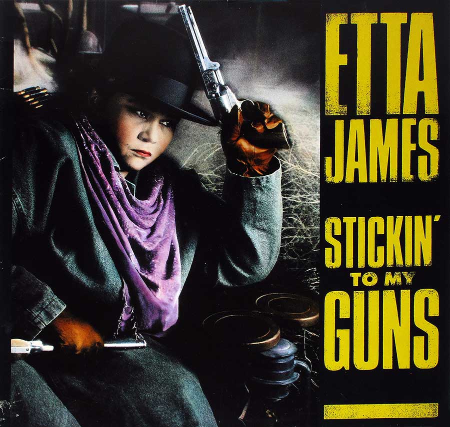 ETTA JAMES - Stickin' To My Guns 12" Vinyl LP Album front cover https://vinyl-records.nl