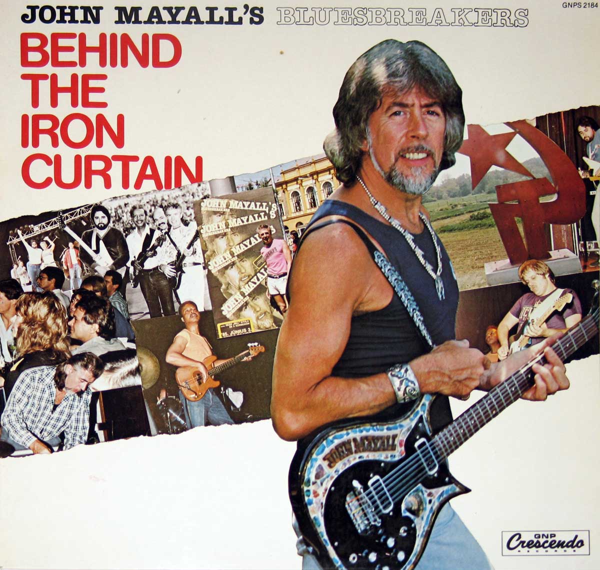 Front Cover Photo Of John Mayall's Bluesbreakers - Behind the Iron Curtain 