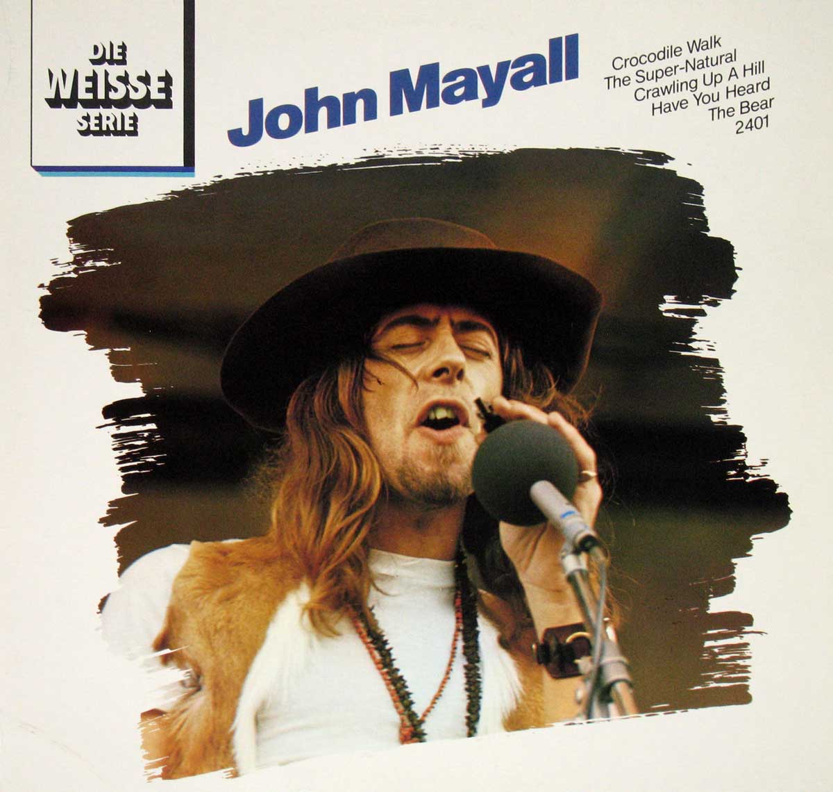 Album Front Cover Photo of John Mayall - Self-Titled Die Weisse Serie White Series 