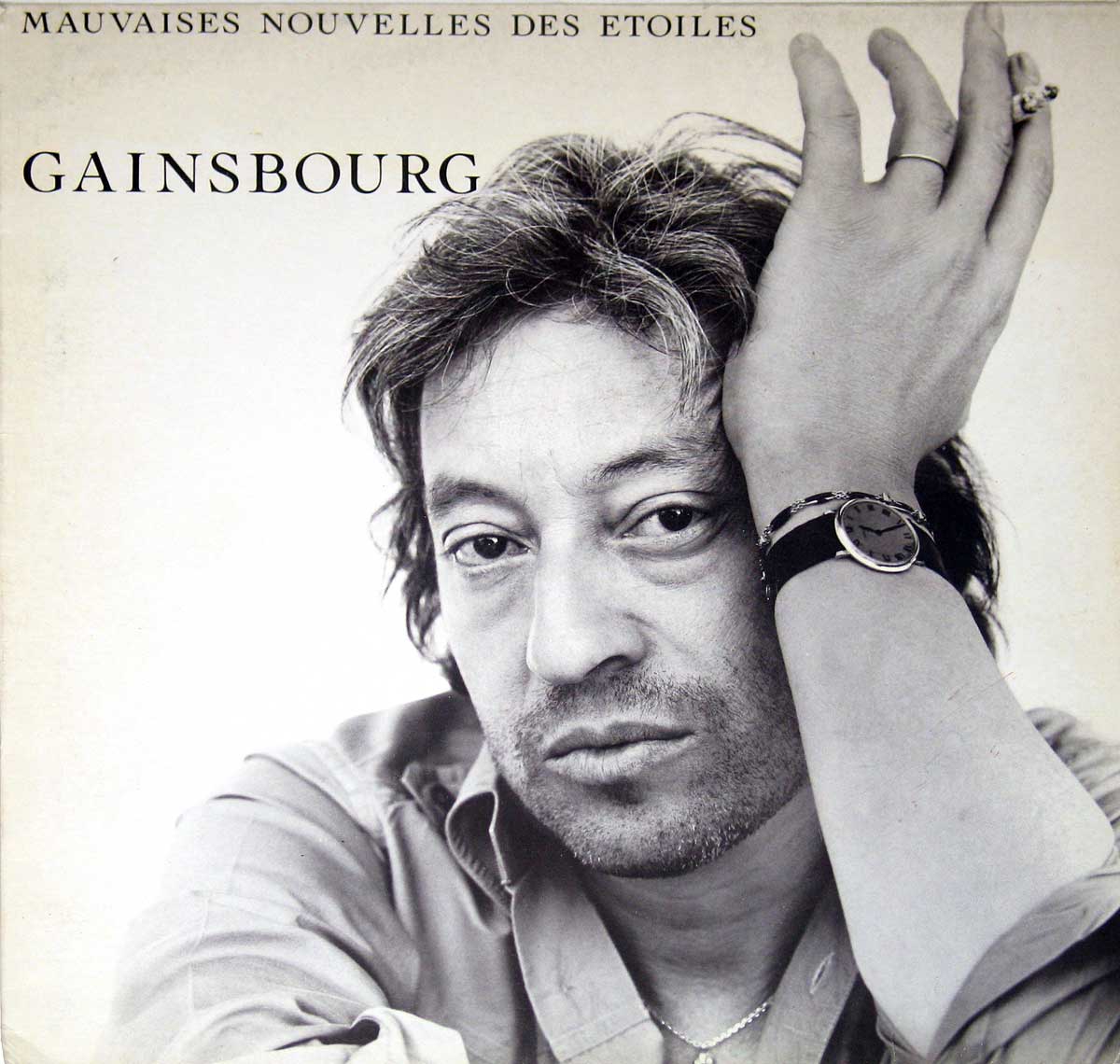 large album front cover photo of: Serge Gainsbourg Mauvaises Nouvelles Des Etoiles 
