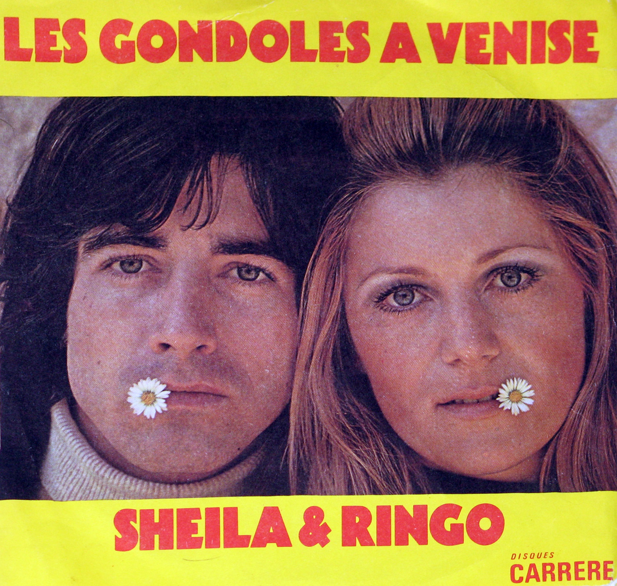 large photo of the album front cover of: Sheila & Ringo - Les Gondoles a Venise 