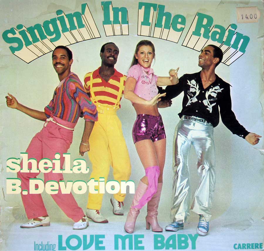 Front Cover Photo Of SHEILA B. DEVOTION - Singin' In The Rain