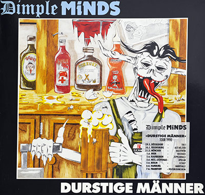 DIMPLE MINDS - Dürstige Manner 12" LP VINYL Album album front cover vinyl record