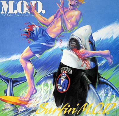Thumbnail of M.O.D. ( Method Of Destruction )  - Surfin    12" Vinyl LP Album album front cover