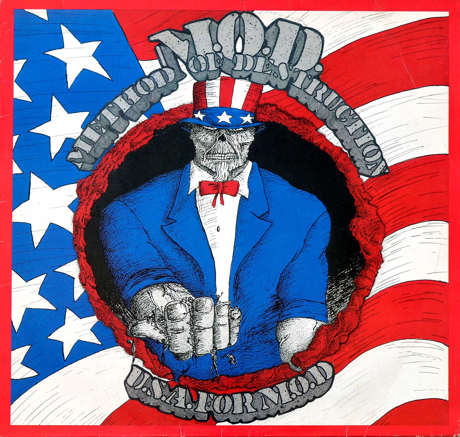 large album front cover photo of: M.O.D Method Of Destruction USA for MOD 