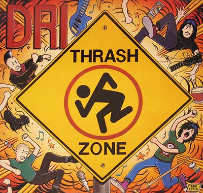 Thumbnail Of  D.R.I. - Thrash Zone 12" Vinyl LP album front cover