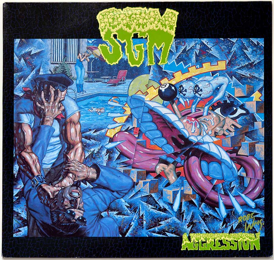 High Quality Photo of Album Front Cover  "SGM - Aggression"