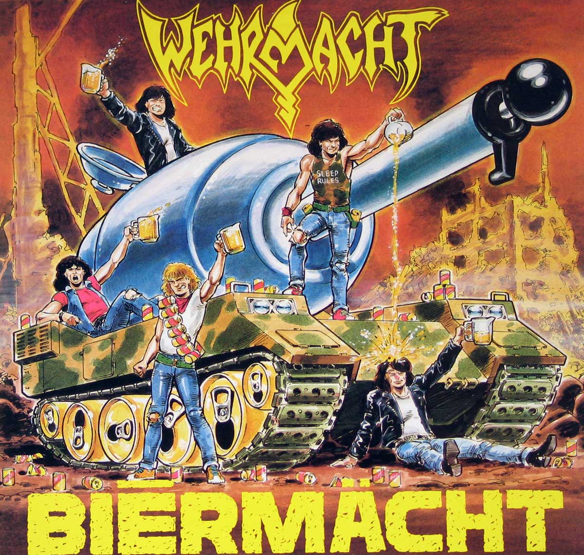 Album Front cover photo of : Wehrmacht Biermacht