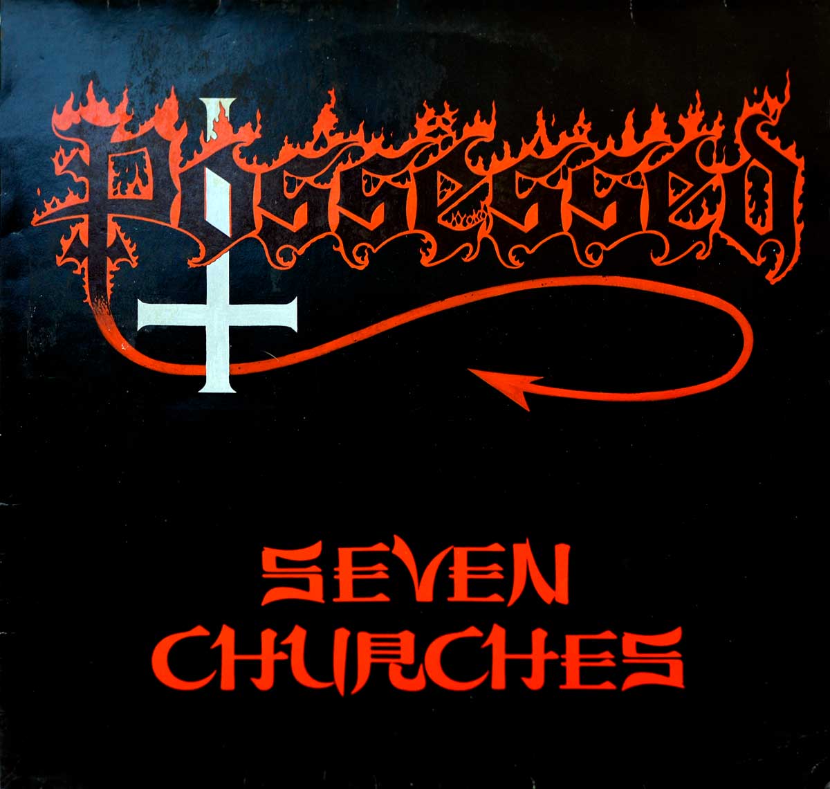 High Resolution Photo Album Front Cover of POSSESSED - Seven Churches https://vinyl-records.nl