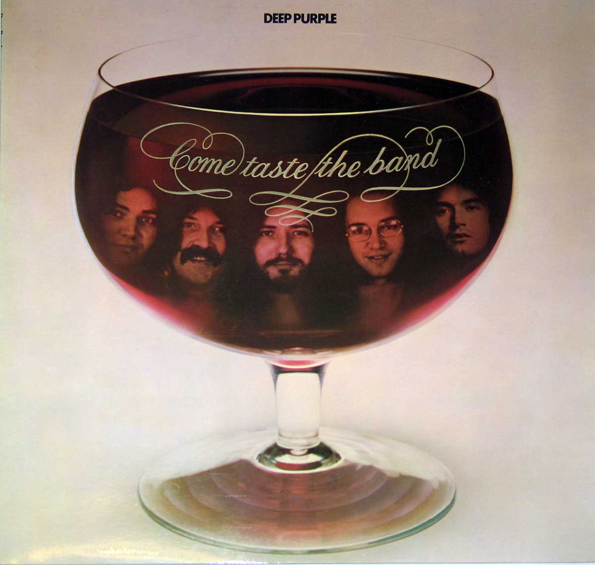 large album front cover photo of: DEEP PURPLE Come Taste The Band England 