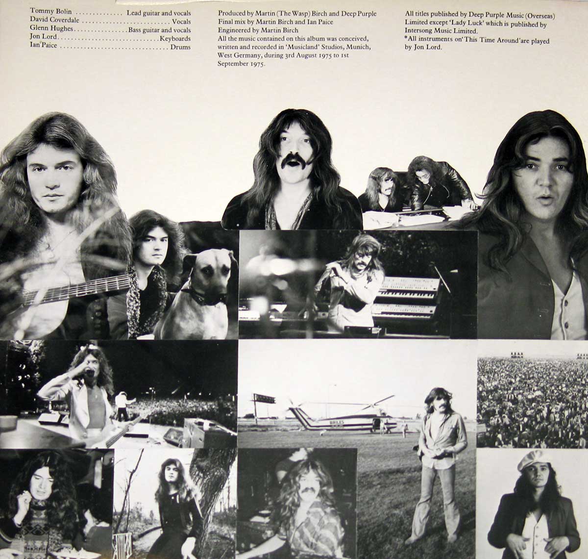 High Resolution #3 Photo DEEP PURPLE Come Taste The Band France 