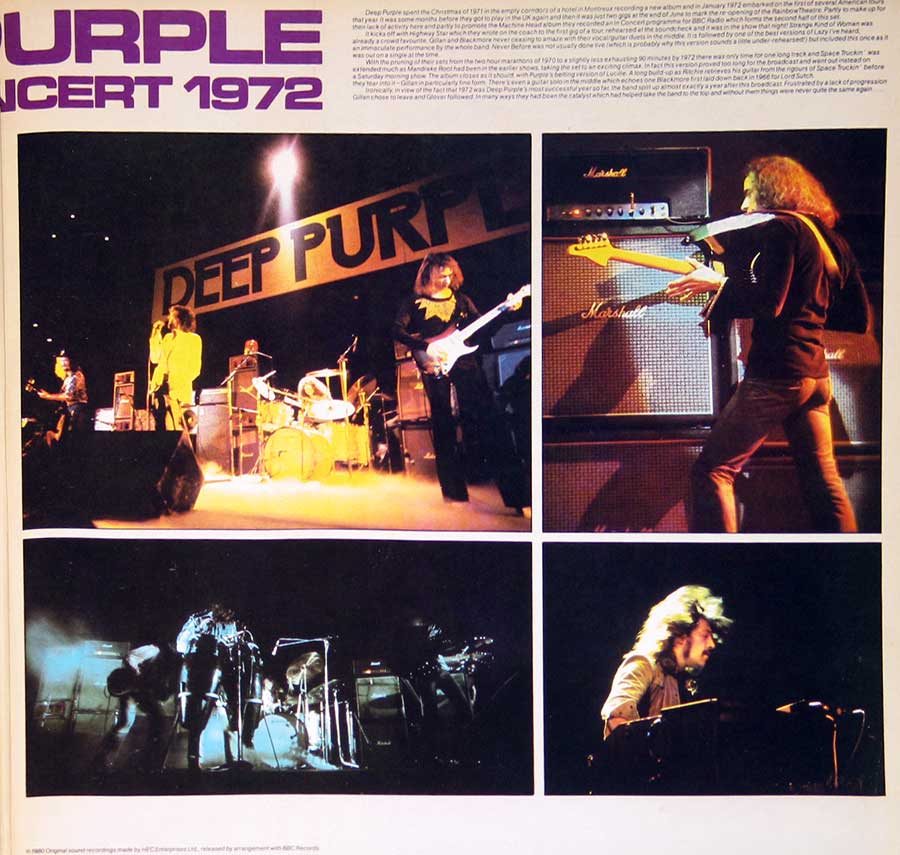 High Resolution #4 Photo Deep Purple In Concert Unreleased Netherlands 