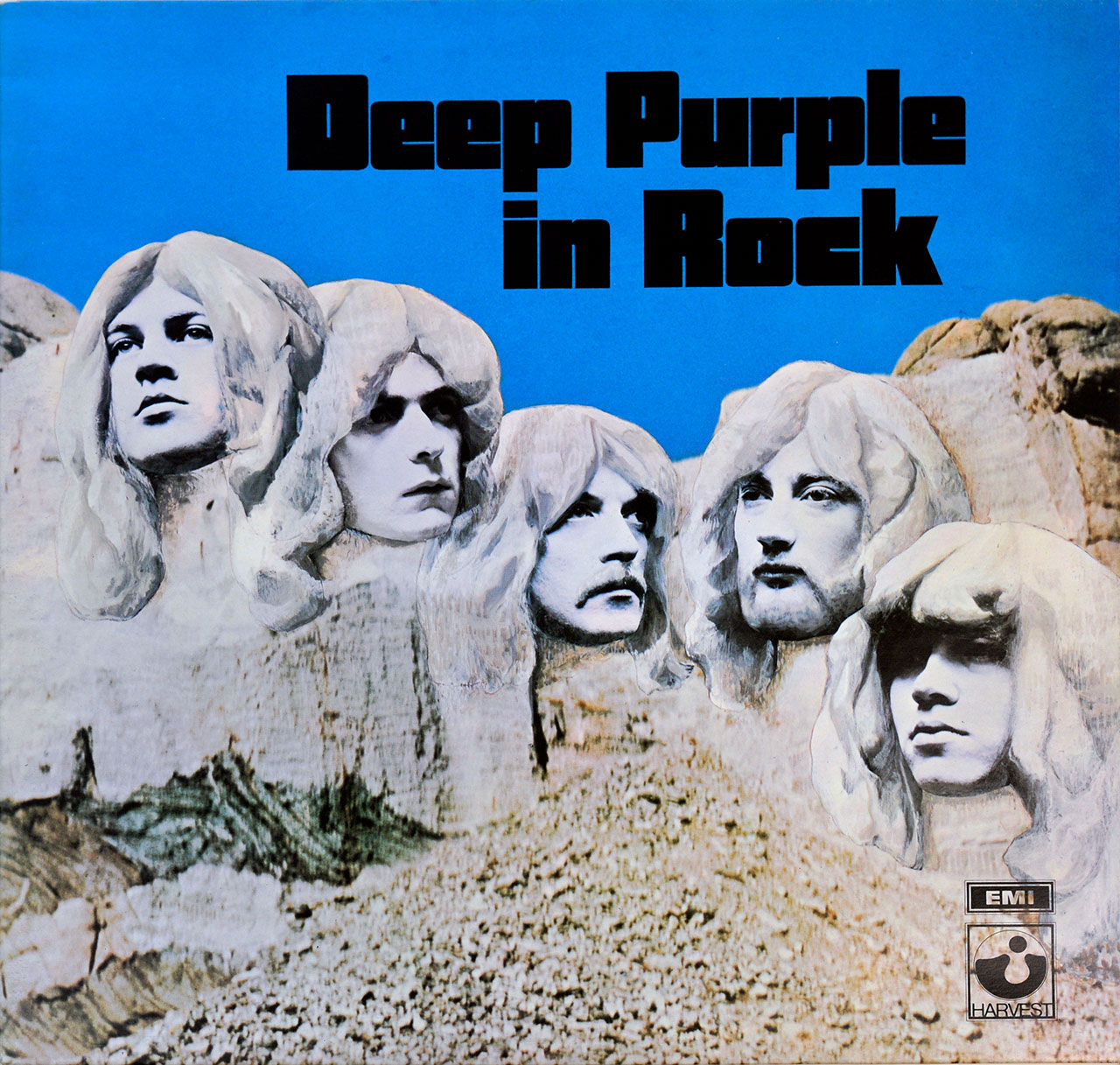 Album Front Cover Photo of DEEP PURPLE - In Rock (1978, Netherlands) 