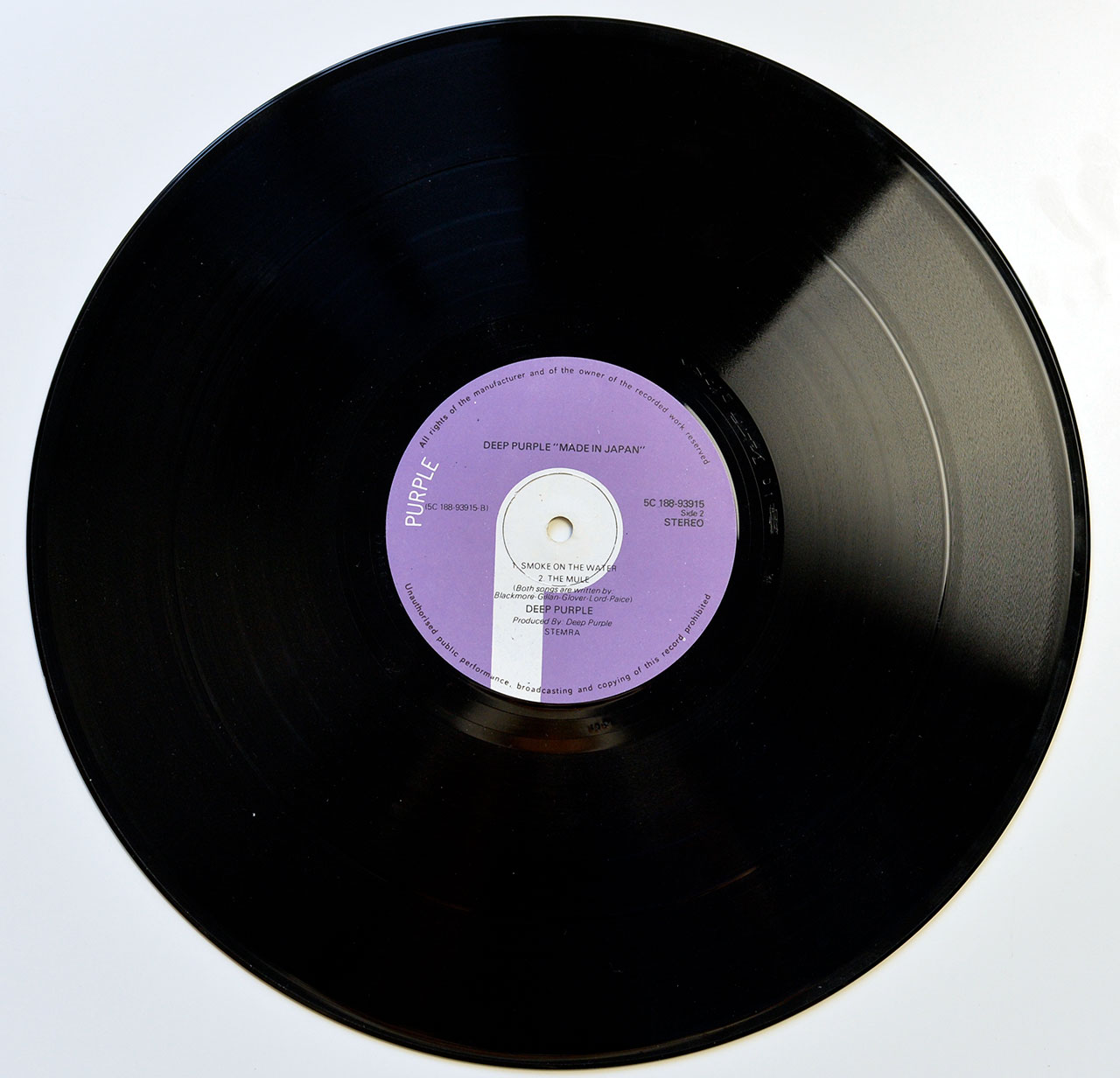High Resolution Photo of the LP Side Two  of DEEP PURPLE - Made in Japan (Netherlands) https://vinyl-records.nl