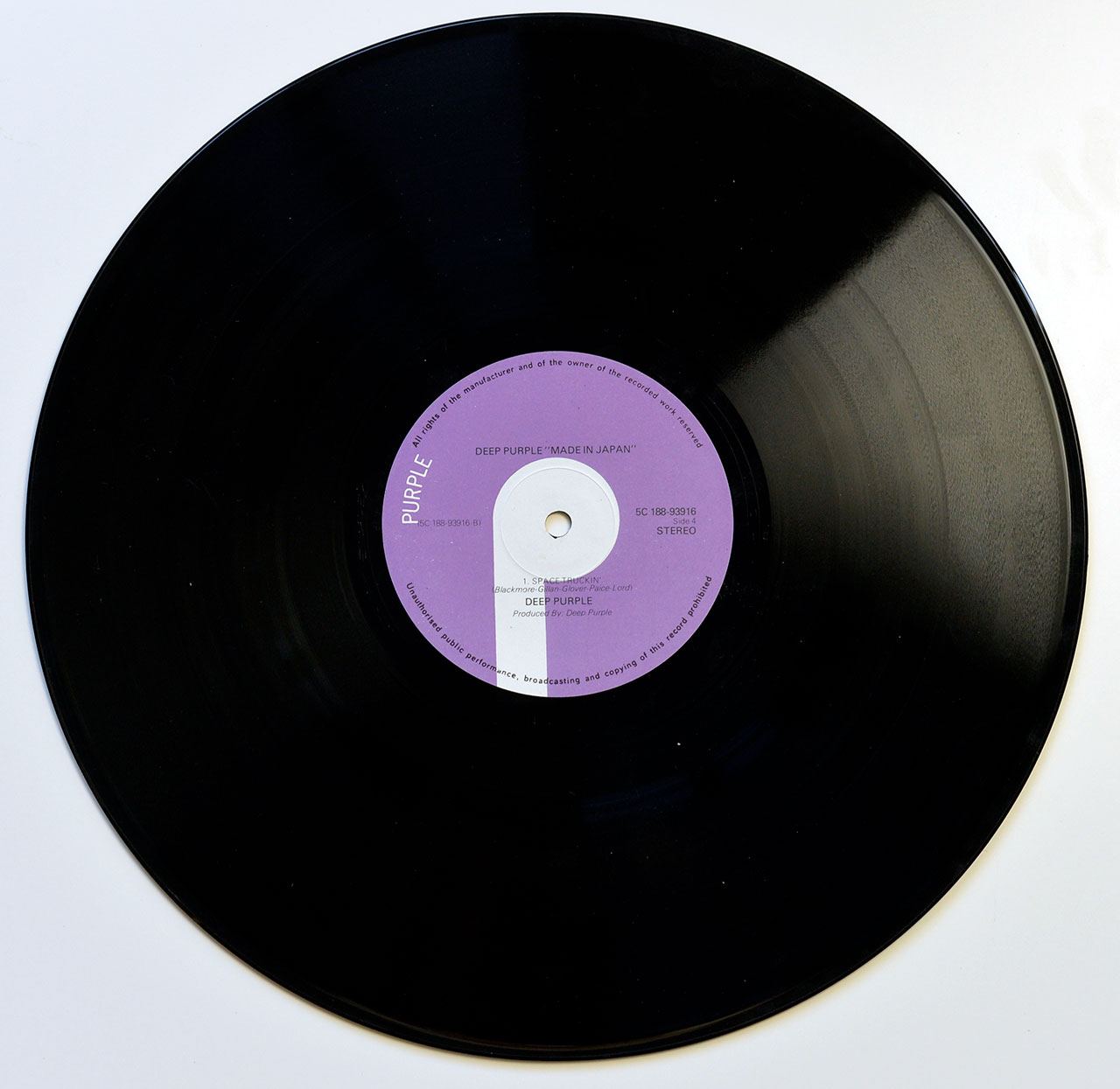 High Resolution Photo of the LP Side Four  of DEEP PURPLE - Made in Japan (Netherlands) https://vinyl-records.nl