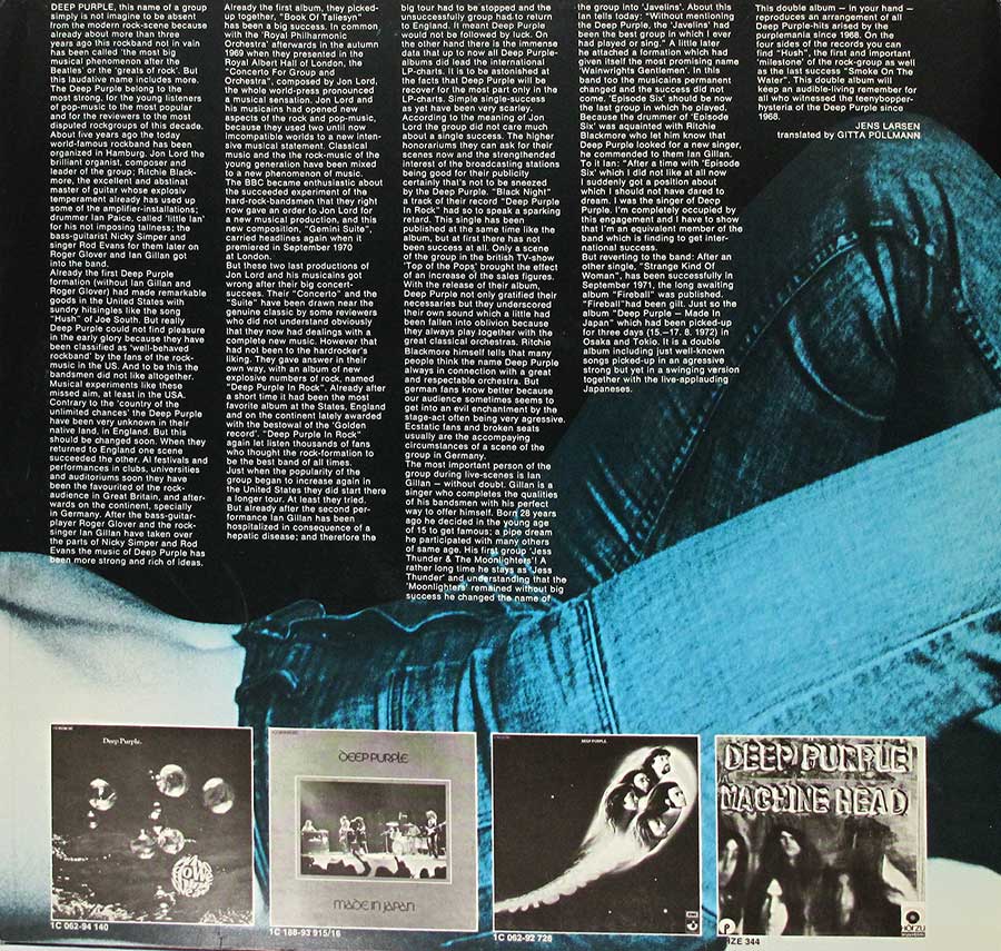 High Resolution Photo #3 DEEP PURPLE Mark I And II Vinyl Record