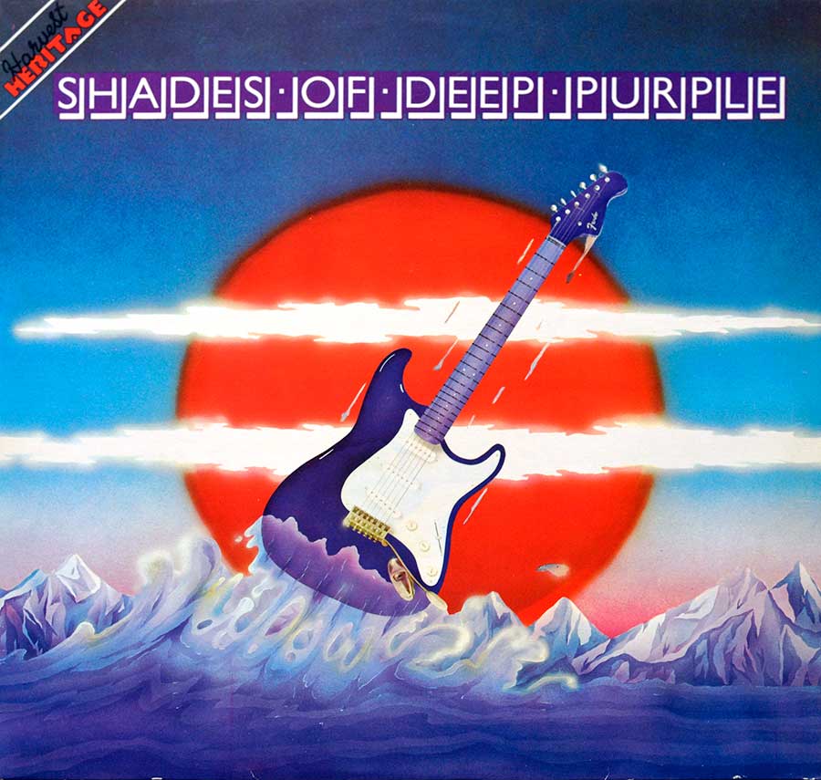 High Resolution Photo Album Front Cover of DEEP PURPLE – Shades Of Deep Purple https://vinyl-records.nl
