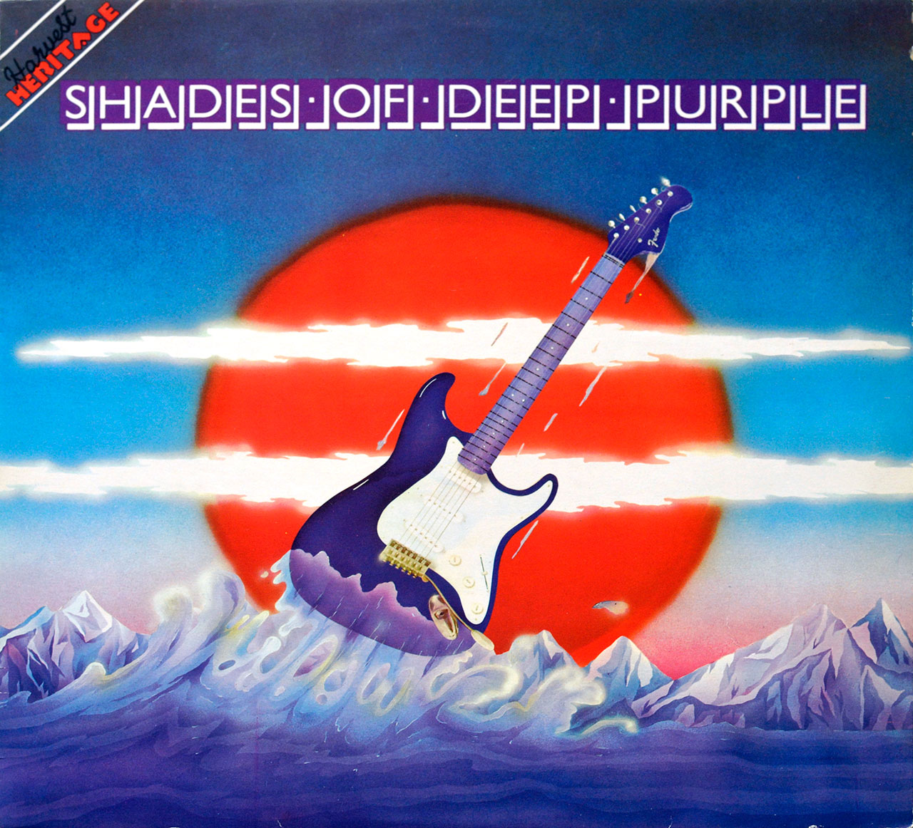 Album Front Cover Photo of DEEP PURPLE – Shades Of Deep Purple 12" LP 