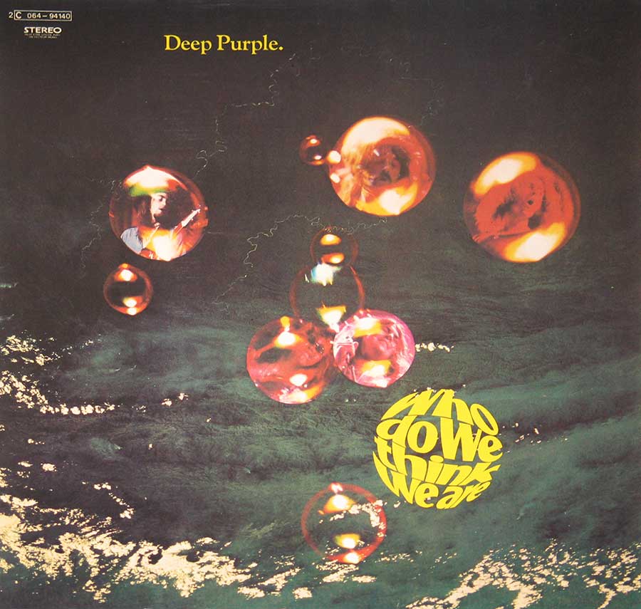 Deep Purple Who Do We Think We Are ( France ) Banner photo
