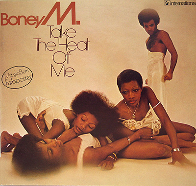 BONEY M - Take The Heat Off Me with Poster . 