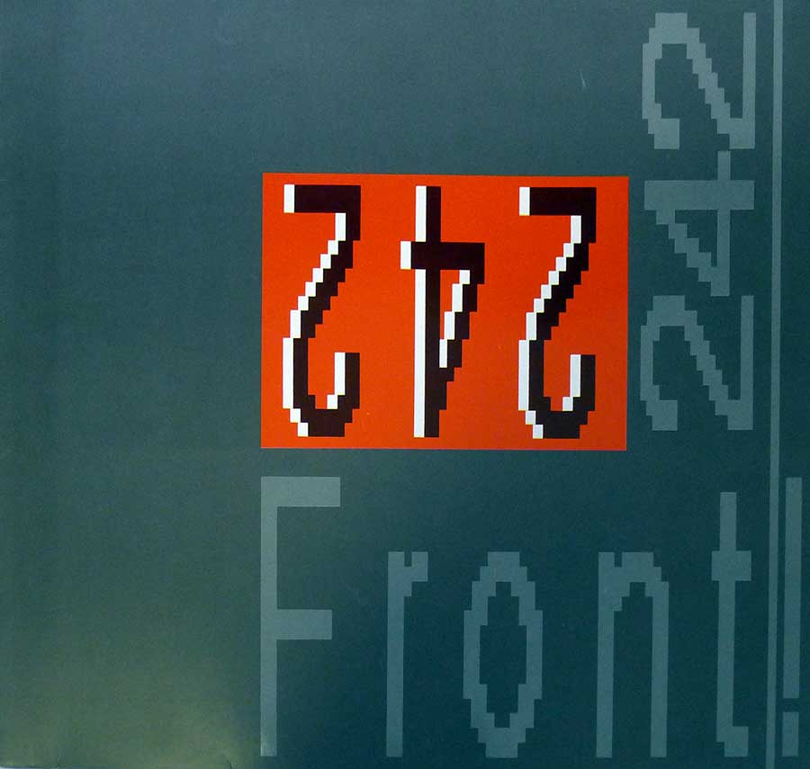 FRONT 242 - Front By Front 12" LP VINYL Album front cover https://vinyl-records.nl