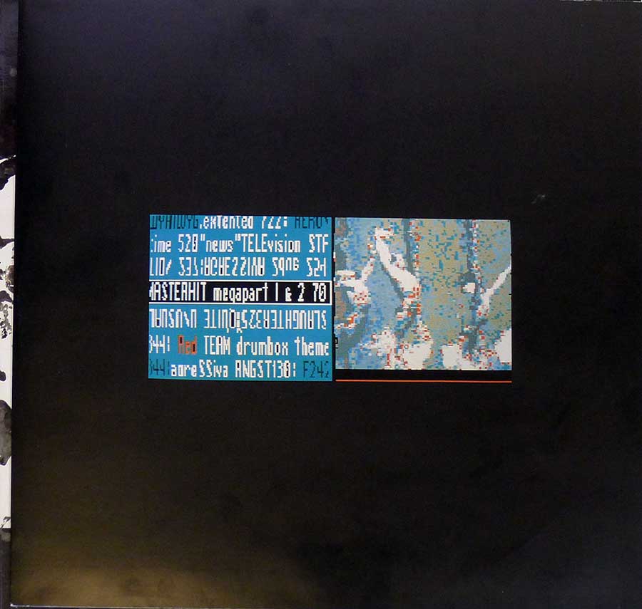 Photo One Of The Original Custom Inner Sleeve FRONT 242 - OFFICIAL VERSION 12" LP VINYL 